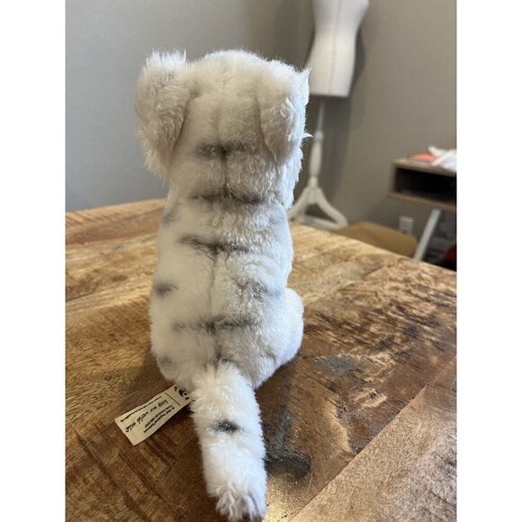 White Tiger Plush Stuffed Animal Toy 7" Wildlife Collection Vintage 1986 WWF - Picture 4 of 11